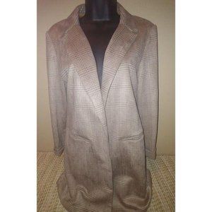 HAVE Glen Plaid Jacket Tan Medium